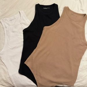 Abercrombie & Fitch Soft Ribbed Bodysuit Set